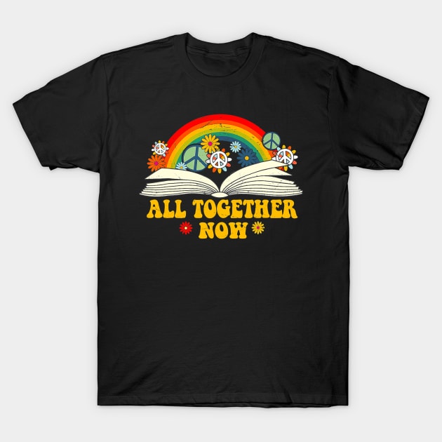 All Together Now Summer Reading T-Shirt by Shauna Haley